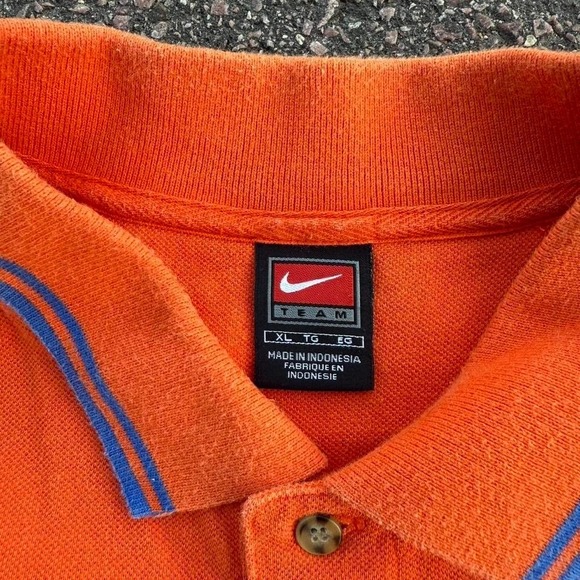 Vintage Nike‎ Florida Gators embroidered orange and blue polo Size XL - Picture 3 of 3